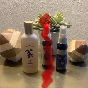 Young Living Essential Oil Skincare: ART Toner, LavaDerm Mist, Claraderm Spray
